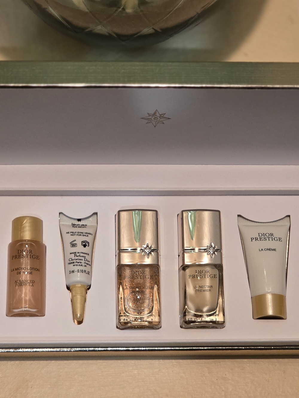 Dior Prestige 7-Piece Skincare Gift Set Travel Size New Authentic - Picture 3 of 5